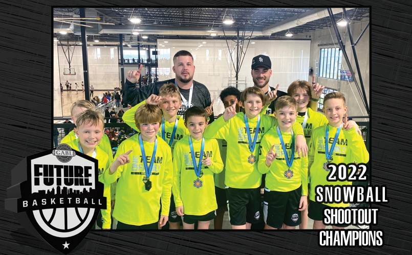 GABL Future 2030 Black win 2022 Snowball Shootout in Des, Moines Iowa